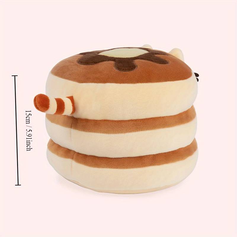 Plush Hamburger Dog Chew Toy - Durable Cartoon Pattern Pet Plaything for All Breeds